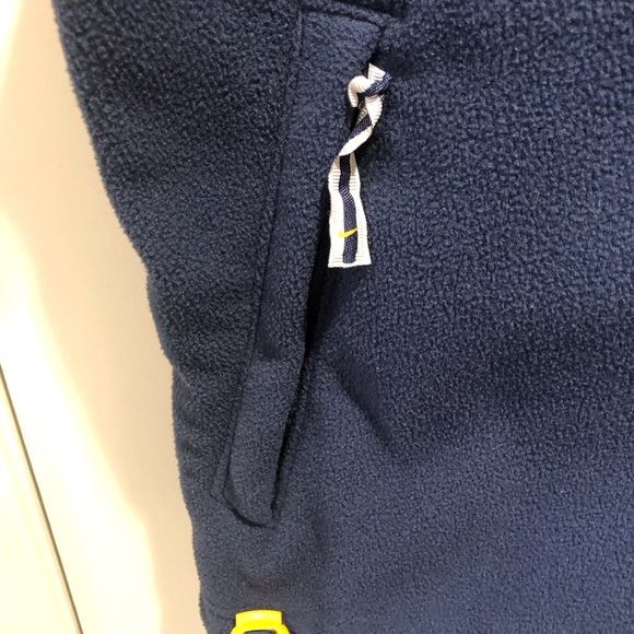 Nike Men's XXL Dark Blue Fleece Vest Logo Embroidered - Picture 5 of 8